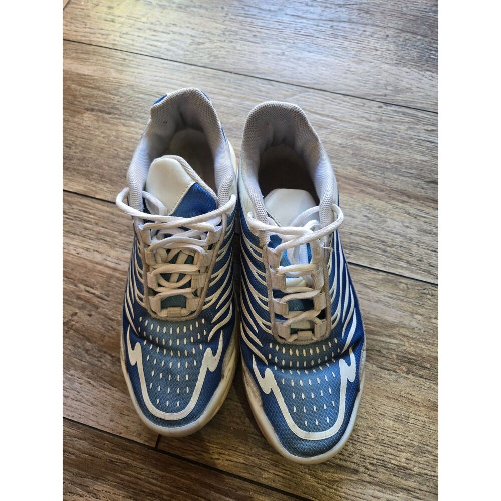 Blue White Athletic Running Shoes Women’s Size 8.5 Mesh Sneakers K1855